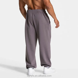 Servicio OEM, Pantalones Deportivos con Logotipo Personalizado, Pantalones Deportivos de Poliéster con Cordón y Bolsillos, Pantalones Deportivos de Algodón para Hombre - Product Image 2