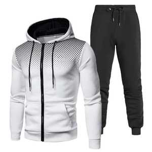 Sudaderas elegantes para hombre de talla grande 100% algodón para invierno-Sudaderas con capucha de moda para adultos en stock de alta calidad - Product Image 5