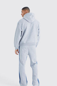 Survêtements pour hommes de haute qualité professionnels, matière respirante, personnalisés, 100% coton, logo imprimé, survêtements à capuche - Product Image 6