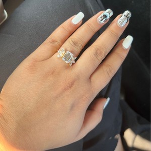 เครื่องประดับ avarta 14K Gold 5กะรัต Moissanite cocktail RING - Product Image 3