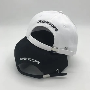 หมวกเบสบอลแบบมีเส้นรอบวงสำหรับฤดูใบไม้ผลิและฤดูร้อนหัวเข็มขัดโลหะปักโลโก้ได้ตามต้องการ - Product Image 6