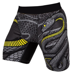 Lightweight Wholesale Unisex Spandex/<b>Polyester</b> <b>Shorts</b> Solid Casual Mid Elastic Waist Quick Dry Breathable Martial Arts Wear - Product Image 2