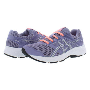 Chaussures Asics Contend 5 Gs pour filles Couleur : violet/rose 100% authentiques - Product Image 3