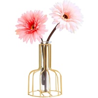 Vase de table hydroponique classique en fil de fer, design côtier, pour la vente en gros, idéal pour l'affichage de fleurs, mariages, baptêmes, Pâques et décoration intérieure