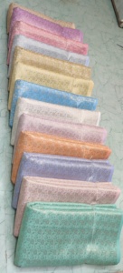 Tela de algodón Jacquard de alta calidad, textil tejido de primera calidad para prendas de boda, decoración del hogar, pedidos personalizados al por mayor para niñas - Product Image 3