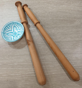 Agitador de gachas escocés de madera Spurtle hecho a mano excelente calidad utensilios de cocina - Product Image 1