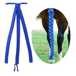 ที่ดีที่สุดคุณภาพทั้งขายป้องกัน<span class=keywords><strong>3</strong></span>หลอดม้าหางกระเป๋าถักเปียในถุงหางตะวันตกแทคม้ากรูมมิ่ง,ม้าหางยามในสีฟ้า - Product Image 5