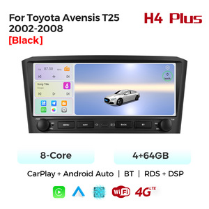 Reproductor Multimedia para Automóvil Android MEKEDE, Sistema de Navegación Estéreo de 10.26 Pulgadas para Toyota Avensis <span class=keywords><strong>T25</strong></span> 2002-2008 - Product Image 1