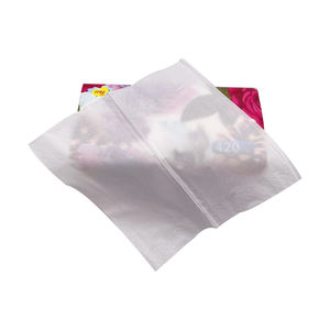 Serviettes en tissu blanc 1 pli 2 plis pour le bureau, la restauration et les événements-Paquet de 900g - Product Image 5