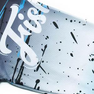 Maillot de pêche respirant en polyester 100% à manches longues, impression par sublimation personnalisée de haute qualité, séchage rapide, vêtements de pêche OEM, taille plus - Product Image 4