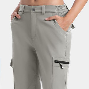 Fabricante de ropa, pantalones Softshell para mujer, resistentes al agua, gran oferta, pantalones Softshell cómodos de alta calidad para mujer - Product Image 4