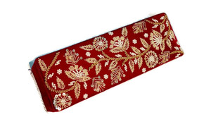 Boîte à bracelets de mariage de qualité exportée Boîte de rangement dorée pour cadeau de broderie et boîte décorative en 2024 - Product Image 4