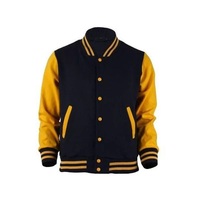Veste de baseball universitaire d'hiver en laine personnalisée en gros pour hommes manches en cuir support chenille patchs de broderie Applique Design