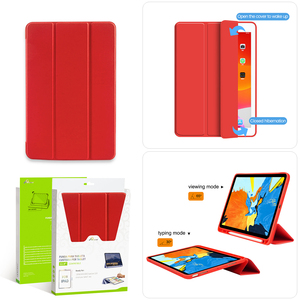 DIGITALOME 2021/2020/2018 PARA IPAD PRO 12,9 \ "Funda roja para tableta Silicona protectora - Product Image 2