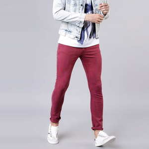 กางเกงยีนส์สำหรับผู้ชายทรงสลิมฟิตสินค้ามาใหม่ - Product Image 5