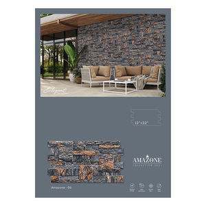 Azulejos de pared cultivados multicolores naturales exteriores de calidad superior para decoración del hogar al aire libre a un precio razonable azulejo de pared de porcelana - Product Image 2