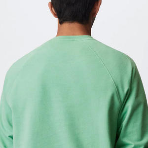 Alta calidad cuello redondo hombres manga larga liso hecho a medida hombres sudadera secado rápido ropa de invierno hombres sudadera - Product Image 6