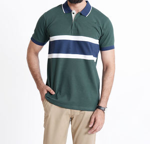 Polos de algodón informales de verano para hombre de talla grande con tela de punto transpirable Tamaño grande y alto Cómodo para camisetas de polo - Product Image 3