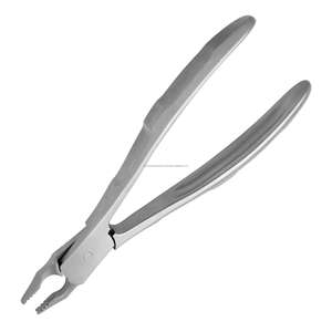 Diseño de mandíbula estrecha suave # 34N Fórceps de extracción dental Instrumento quirúrgico de acero inoxidable para una electricidad dental eficiente - Product Image 5