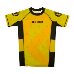 T-shirt de compression de sport pour homme, à séchage rapide, pour le BJJ, la lutte, le fitness, manches courtes - Product Image 1