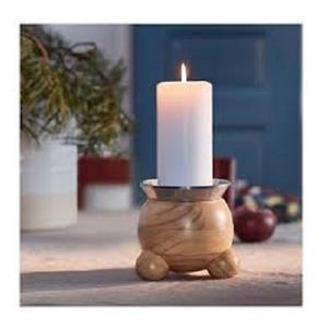 Candelabros de madera de bajo precio de tamaño personalizado, soportes de pilar para el hogar y la boda, candelabro perfumado, cajas de suscripción - Product Image 5