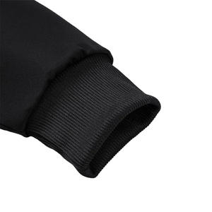 Sweat à capuche en coton biologique pour femmes pull coupe ample avec capuche brodée ensemble de sweat à capuche court à motif imprimé - Product Image 3