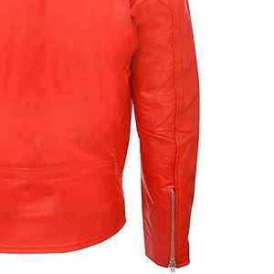 แจ็กเก็ตหนังยาวของผู้ชายแจ็กเก็ตขนเป็ดยาวขนาดใหญ่พิเศษดีไซน์ใหม่ล่าสุด - Product Image 6