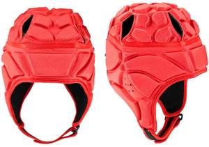 หมวกกันน็อครักบี้แบบนิ่มหมวกกันน็อค EVA แบบสั่งทำหมวกป้องกันศีรษะสำหรับฟุตบอลและฟุตบอลระบายอากาศได้ดีไม่ลื่น - Product Image 6