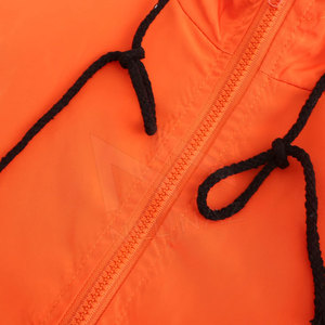 Chaqueta cortavientos ligera para hombre al mejor precio, lluvia impermeable para exteriores personalizada con cuello levantado, estilo callejero - Product Image 4