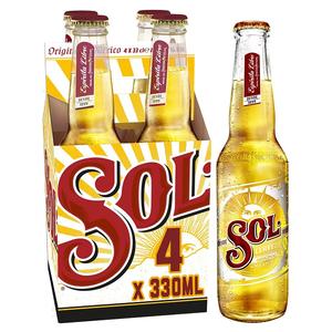 Cerveza SOL Lager al Mejor Precio Competitivo, Alta Calidad, Sabor Intenso, Botella, Venta al por Mayor, Económica - Product Image 1