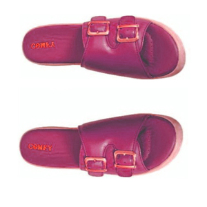 Pantuflas de Mujer para Exteriores, Ligeras, de Moda, de Alta Calidad, Color Sólido, Primavera, Hechas en Pakistán, Venta al Por Mayor - Product Image 2