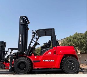 Reach truck forklift with strong steel structure. - Product Image 6