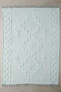 Mantas tejidas bordadas 100% algodón para decoración de sala de estar - Product Image 6