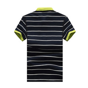 2026 été saisons hommes Polo respirant Stretch tricot T-Shirt coupe régulière à manches courtes col haut - Product Image 6