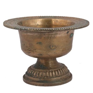Bol à cracher en laiton pur vintage avec finition polie à des fins décoratives, article décoratif arabe de haute qualité Peekdaan - Product Image 4