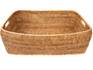 Cestas de Mimbre Natural Ecológicas y Artesanales de Sisu, Forma Circular para Uso con Alimentos, para Zapatos y Toallas - Product Image 5