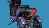 Moto Scooter Électrique Sportif à Trois Roues 4000W, Vitesse Max 40-60km/h, Autonomie 134KM, 72V - Nouveauté Turquie, Meilleures Ventes