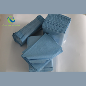 Toallitas húmedas transpirables impermeables de tela no tejida de microfibra Spunlace de estilo cruzado de alta calidad suministro directo de fábrica - Product Image 4