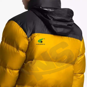 Chaqueta acolchada transpirable de talla grande para hombre al por mayor, ropa de calle para exteriores, chaqueta de invierno OEM personalizada de alta calidad estilo acolchado con burbujas - Product Image 3