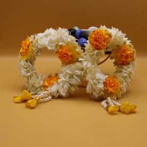 Mayon Haldi Celebrations Events Gajra Jewellery For Women's Wear New Antique designs Handcrafted Jewellery - Product Image 6