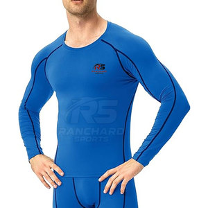 เสื้อคอมเพรสชั่นผู้ชายขายดีที่สุด แฟชั่น ยืดหยุ่น เหมาะสำหรับออกกำลังกาย - Product Image 6