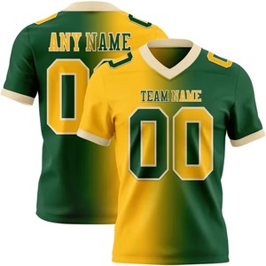 Uniforme de Fútbol Americano para Equipos Juveniles al por Mayor, 180GSM, Poliéster, Ropa Deportiva Ligera - Product Image 5