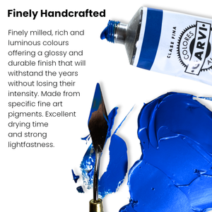 Pintura al Óleo Fina Pigmentada de Alta Calidad GARVI, Color Amarillo Rojizo NAPPLES de 200 ml, Modelo 0203210 para Arte, Manualidades, Tubo, Lienzo y Papel - Product Image 4