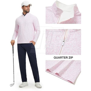 Veste de sport à demi-zip pour homme, sublimation, séchage rapide, légère, pour l'extérieur et le fitness - Product Image 3