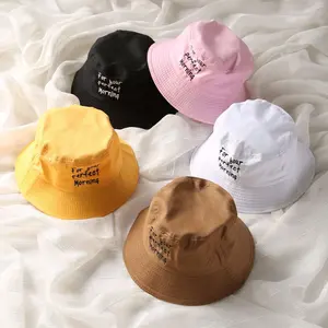 Chapeaux Bob en Toile 100% Coton avec Broderie Simple Logo Animal pour Bébés Unisexe et Femmes – Vêtements Promotionnels de Marque pour le Sport - Product Image 1