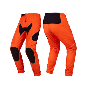 Vêtements de sport pour hommes grande taille, vêtements de course, pantalon de moto, pantalon de sport automobile, pantalon de route, équipement de protection des genoux, design en maille pour le motocross - Product Image 1
