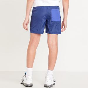 เสื้อกันลมผ้าไนลอนแบบสตรีทแวร์กางเกงขาสั้นแบบแห้งเร็วสำหรับทุกเพศน้ำหนักเบามีเปลือกนุ่มวัสดุกันลมขนาดสั้นตามสั่ง - Product Image 2