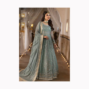 2024 Pakistan Designer Punjabi Lehenga Choli Salwar Kameez Party Wear Eid Collection Robe - Product Image 6