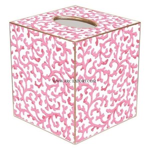 Boîte de rangement de mouchoirs décorative de table de la plus grande qualité Boîte de distribution de mouchoirs de table moderne de forme carrée et de taille personnalisée en Inde - Product Image 2