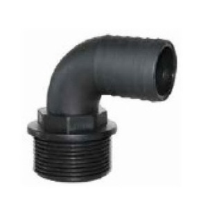 90 Male Thread 3/4\" 20 Mm Curved Hose Holder Fitting <b>Adapters</b> & Connectors-Product Ref 440039 - Product Image 1
